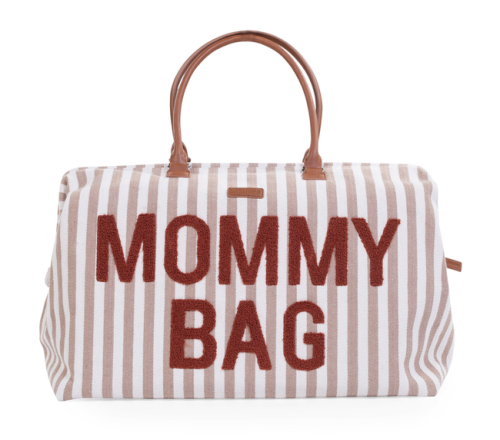 Сумка Childhome Mommy bag Stripes (nude terracotta)